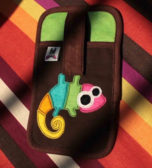 Obal na mobil - chameleonek — foto 1
