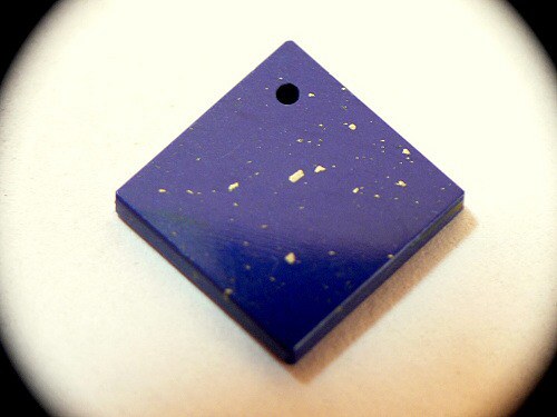 Výbrus tabulka - lapis lazuli (tab10) — foto 1