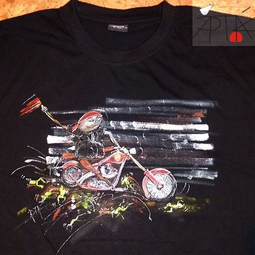 Triko, "Harleyář", XL,rezervace — foto 1