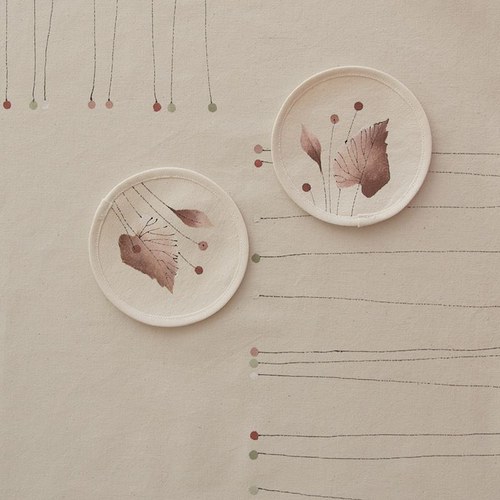 Podtácky duo- V listí... na přání — foto 1