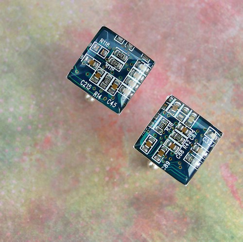 IT manžetové knoflíčky /blue/ — foto 1