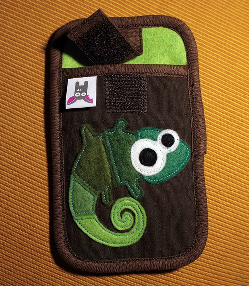 Obal na mobil - chameleonek — foto 1