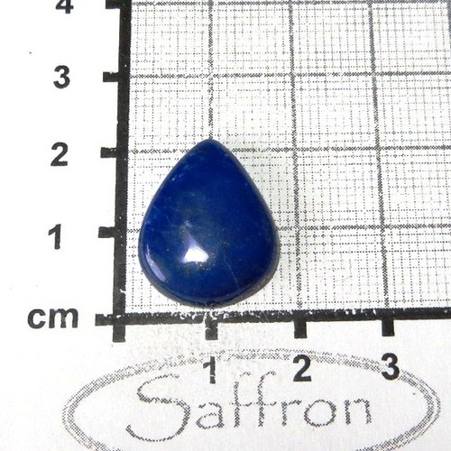 Lapis lazuli, přírodní, kabošon č.010 — foto 1