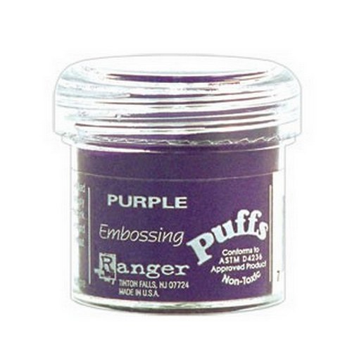 Puffs embossing - Purple — foto 1
