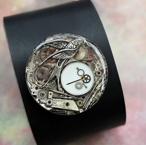 Steampunkový náramek (na přání) — foto 1