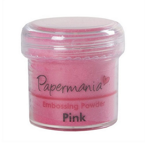 Papermania - Embossing Powder - růžová. — foto 1