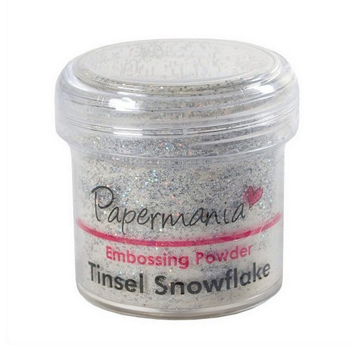 Papermania - Embossing Powder - sněhový. — foto 1