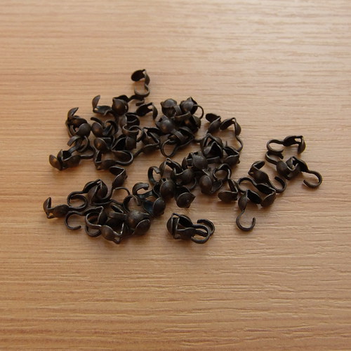 Kalota - 9x3mm starobronz - 30 kusů