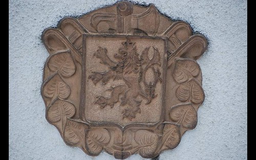 Znak hasičského dobrovolného sboru-1924 (keramika)