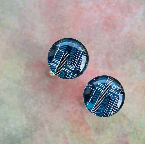 IT manžetové knoflíčky /blue/ — foto 1