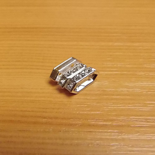 Šatonový spojovník - 4,5 x 11 mm - 2 kusy