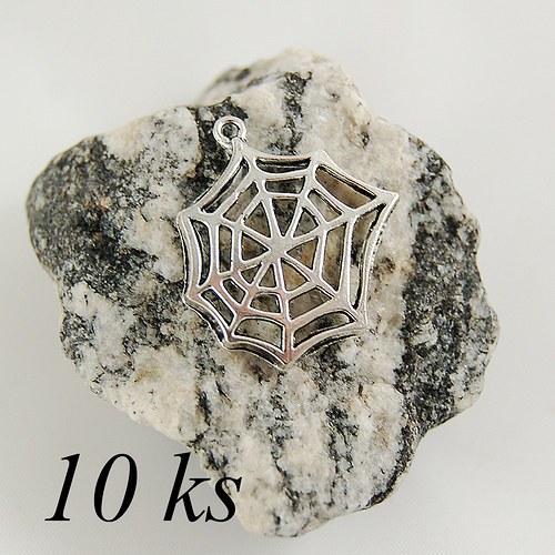 Stříbrná pavučina - 10ks — foto 1