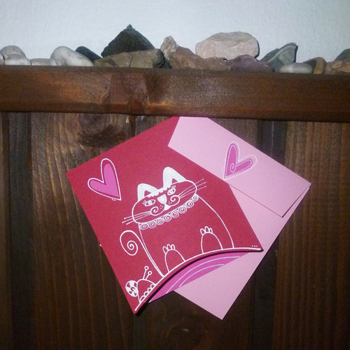 Papírové Přáníčko - růžové — foto 1