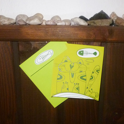 Papírové Přáníčko - zelené — foto 1