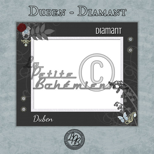 Ozdobný rámeček DUBEN - DIAMANT (Minisada 04) — foto 1