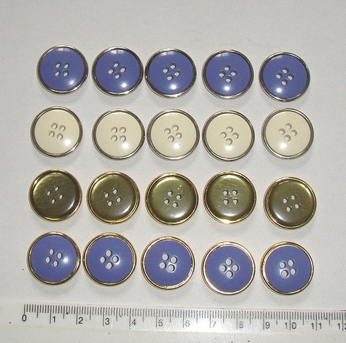 Knoflíky Mix 20Ks