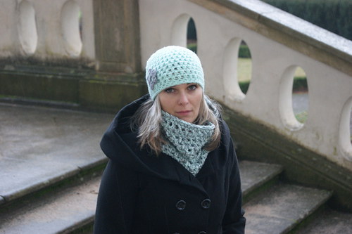 Elegantní čepka+nákrčník — foto 1