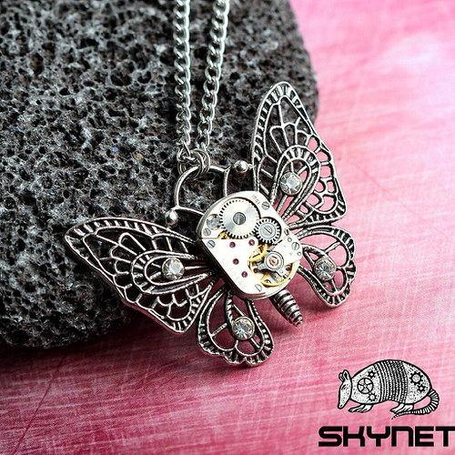 Steampunkový motýl — foto 1