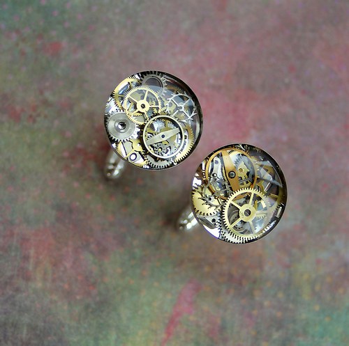 Manžetové knoflíčky /transparent/ — foto 1