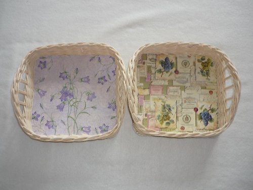 Košík z pedigu s uchy — foto 1