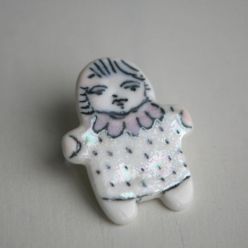 Ono Hedvábínka (porcelán.brož) — foto 1