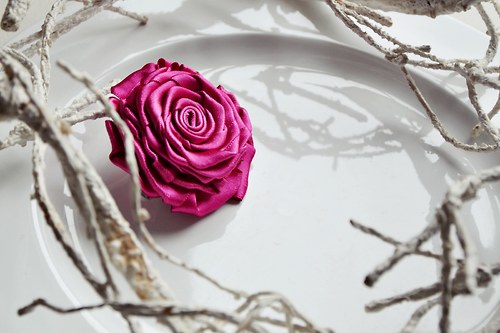 Brož / spona "Pink" — foto 1