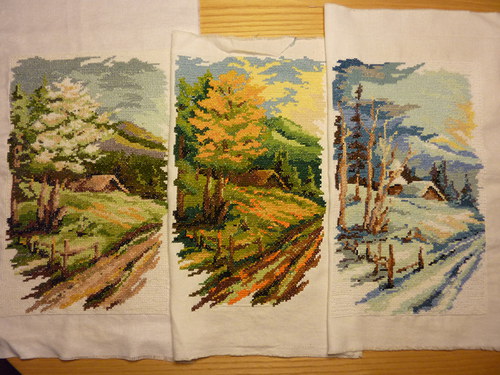 Krajinka triptych — foto 1