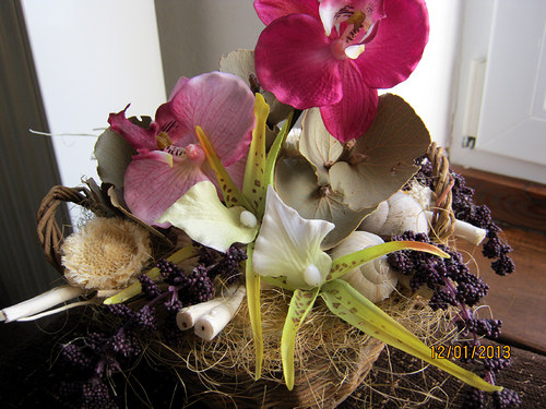 Orchidej trio v košíku-REZ.Heidy — foto 1