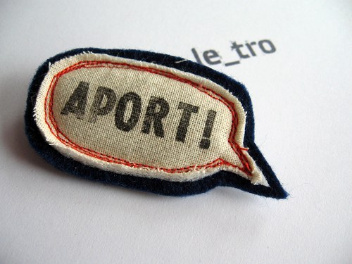 APORT! pejskařská brož — foto 1