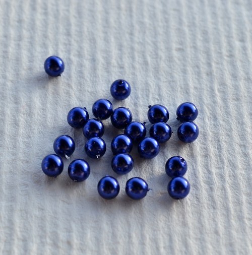 Voskové perle 4 mm