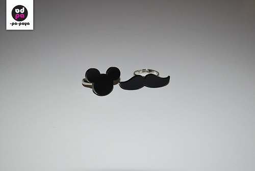 Moustache / mickey prsten — foto 1