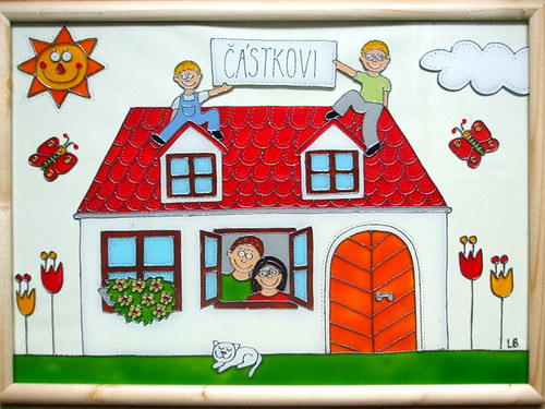 Rodinka v domečku