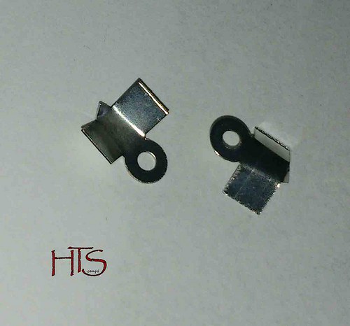 Koncovka na kůži plochá 4 x 9 mm, 10 ks