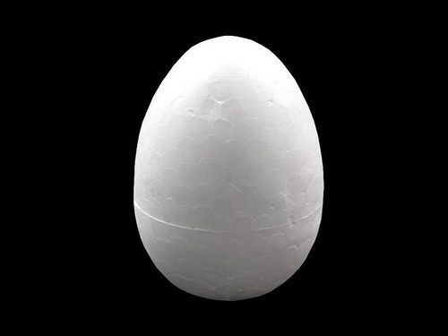 Vejce polystyren 4,7x6,8cm — foto 1