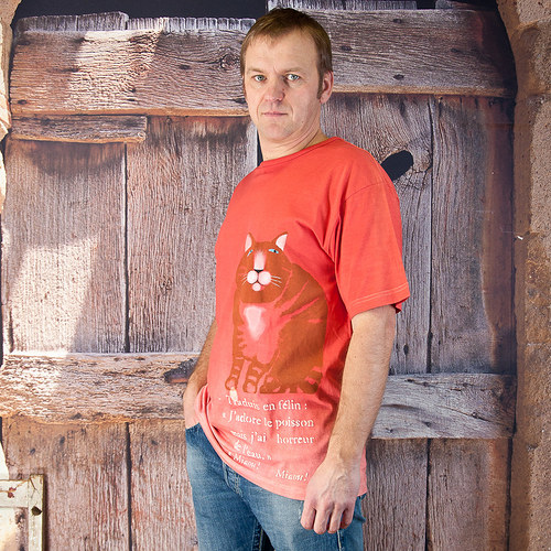 Tričko-"kocour" vel.XL — foto 1