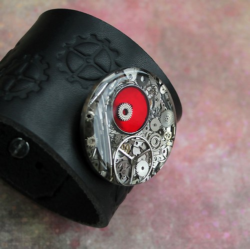 Steampunkový náramek (vel.S) — foto 1
