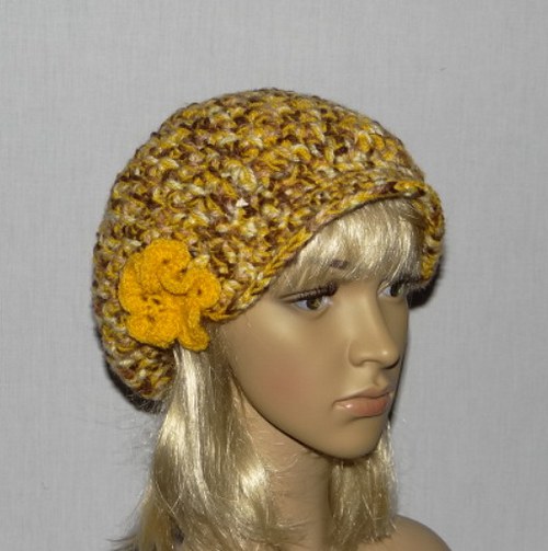 Dámská čepice/baret
