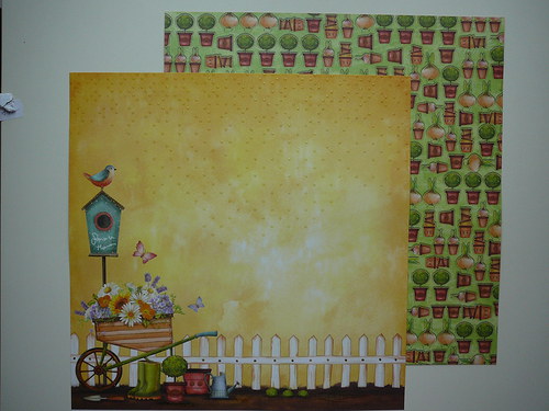 Oboustranná čtvrtka 30,5x30,5 cm