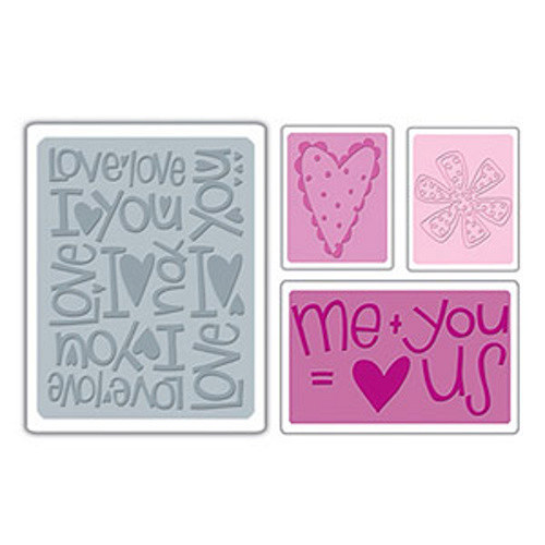 Embosovací šablony - Love Set — foto 1