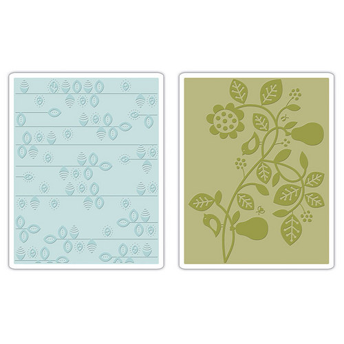 Embosovací šablony - Pear & Vines Set — foto 1