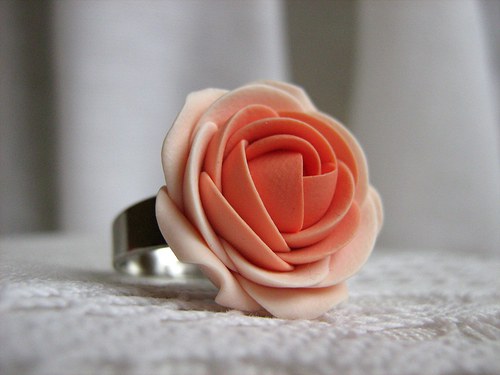 Peach, prsten — foto 1