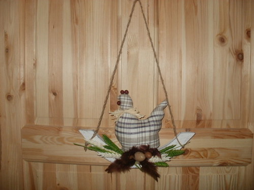 Slepice na houpačce — foto 1