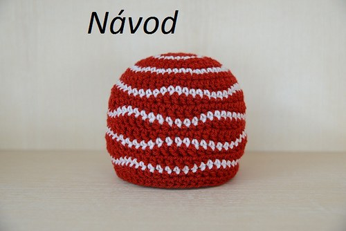 Návod na háčkovanú čiapku 2