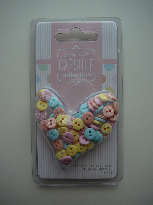 Knoflíky Pastels 60 ks
