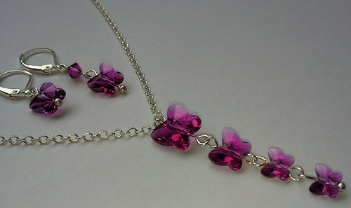 Swarovski Butterfly Fuchsia — foto 1