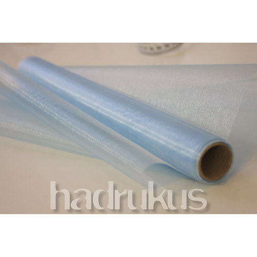 Organza (š. 36 cm) blue sky