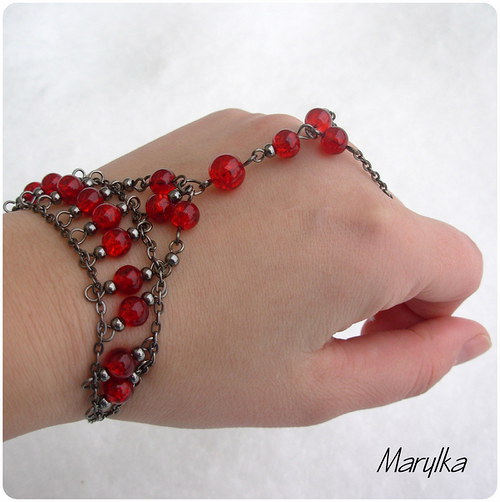 Drops of blood - náramek — foto 1