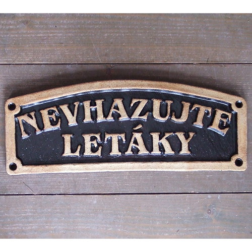 Kachlík č.78 - Nevhazujte letáky