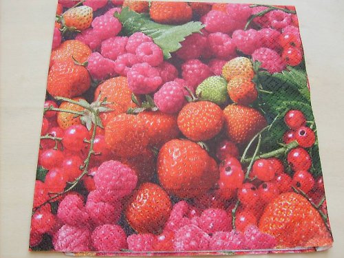 Ubrousek - maliny a jahody — foto 1