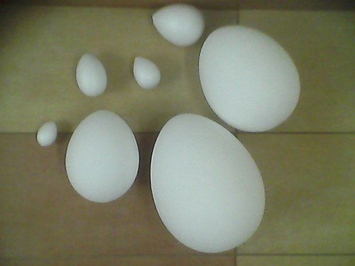 Vejce 20 cm výška - polystyren